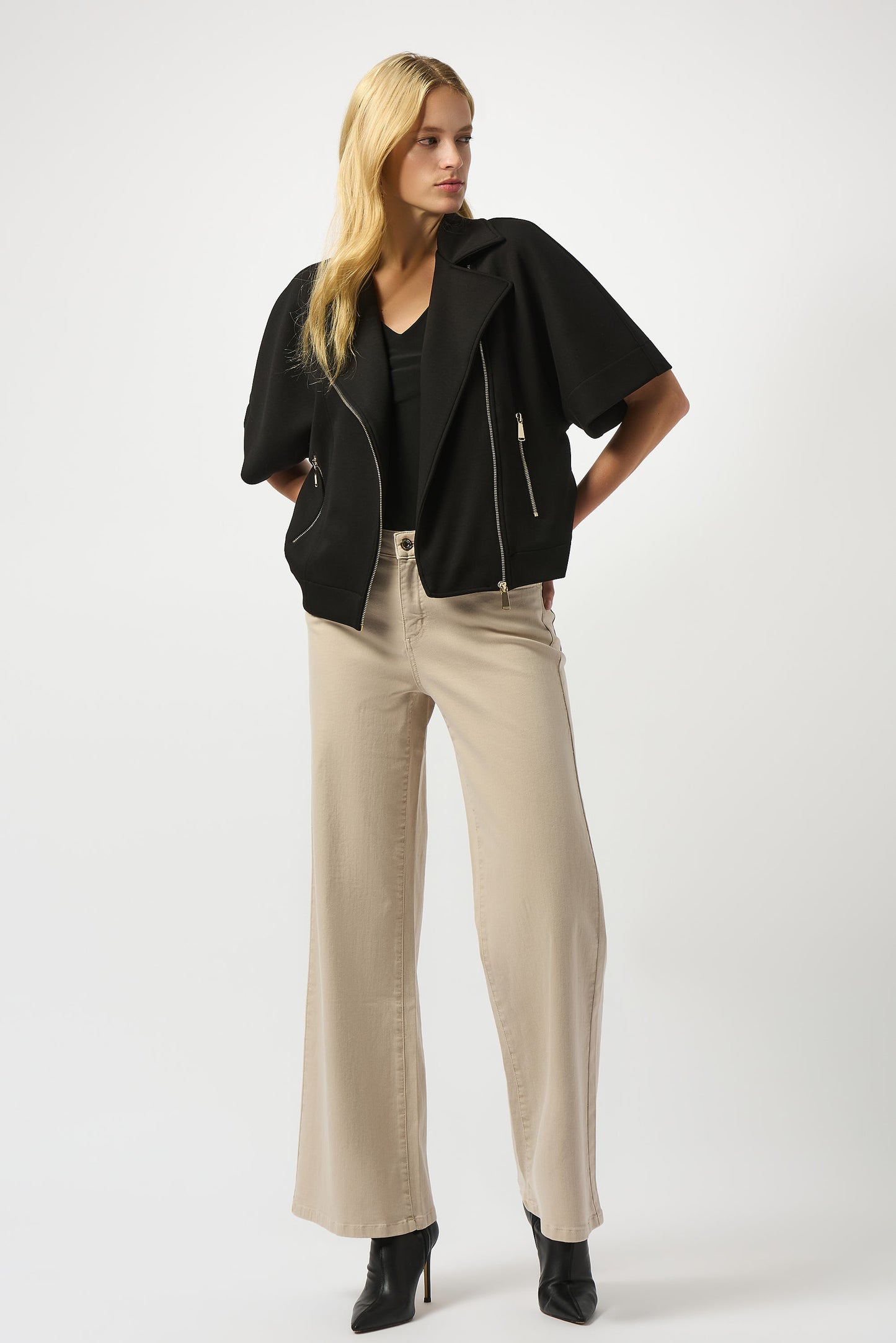 Scuba Jersey Boxy Jacket
