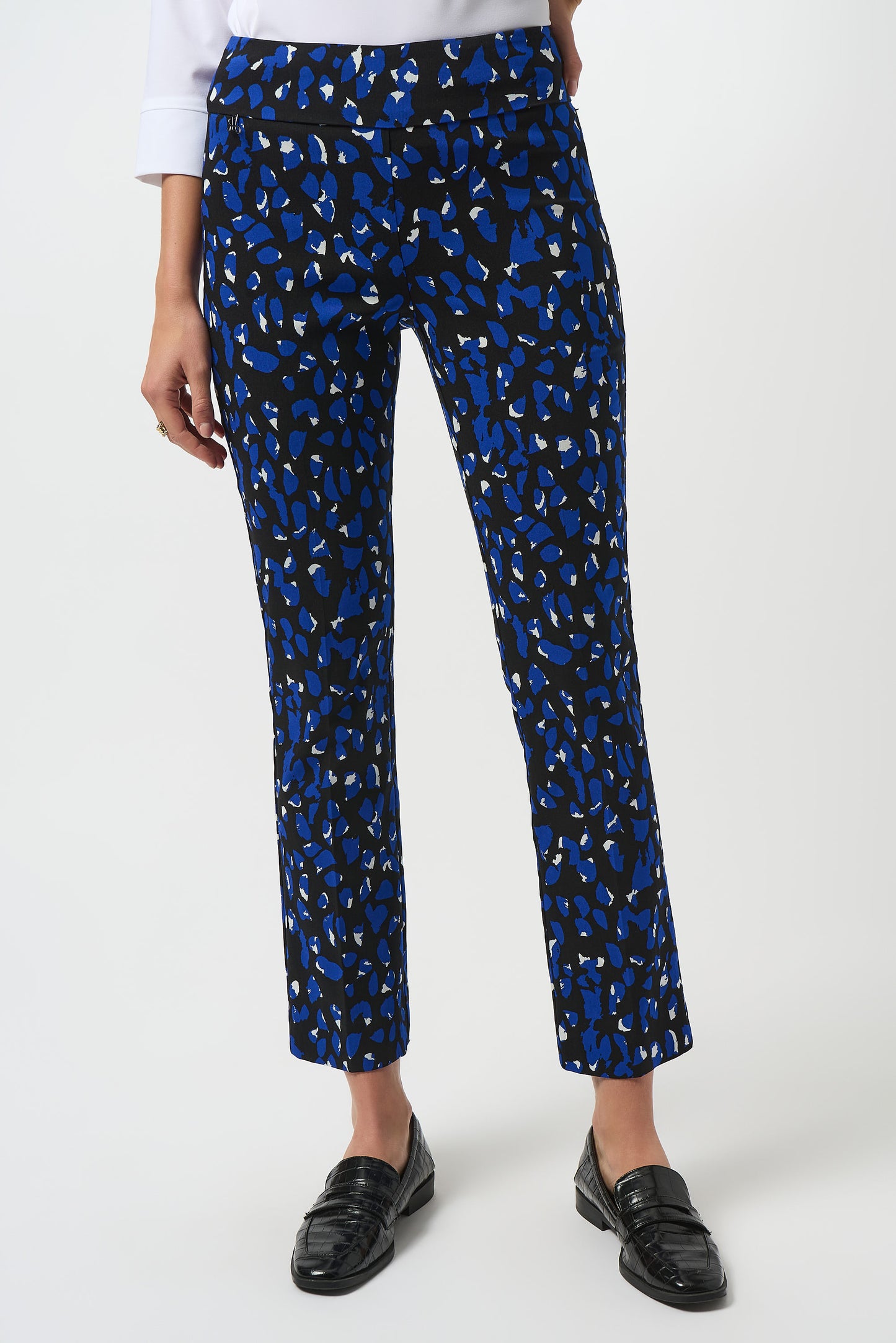 Millennium Print Straight Leg Pull-On Pants
