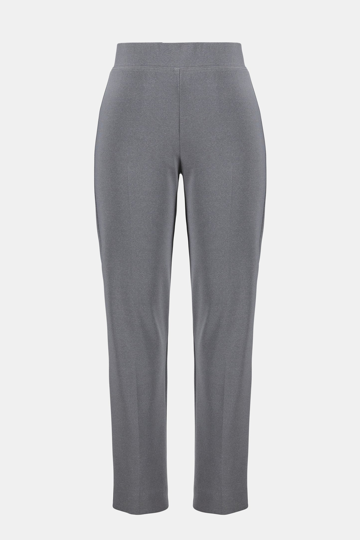 Melange Silky Knit Straight Leg Pull-On Pants