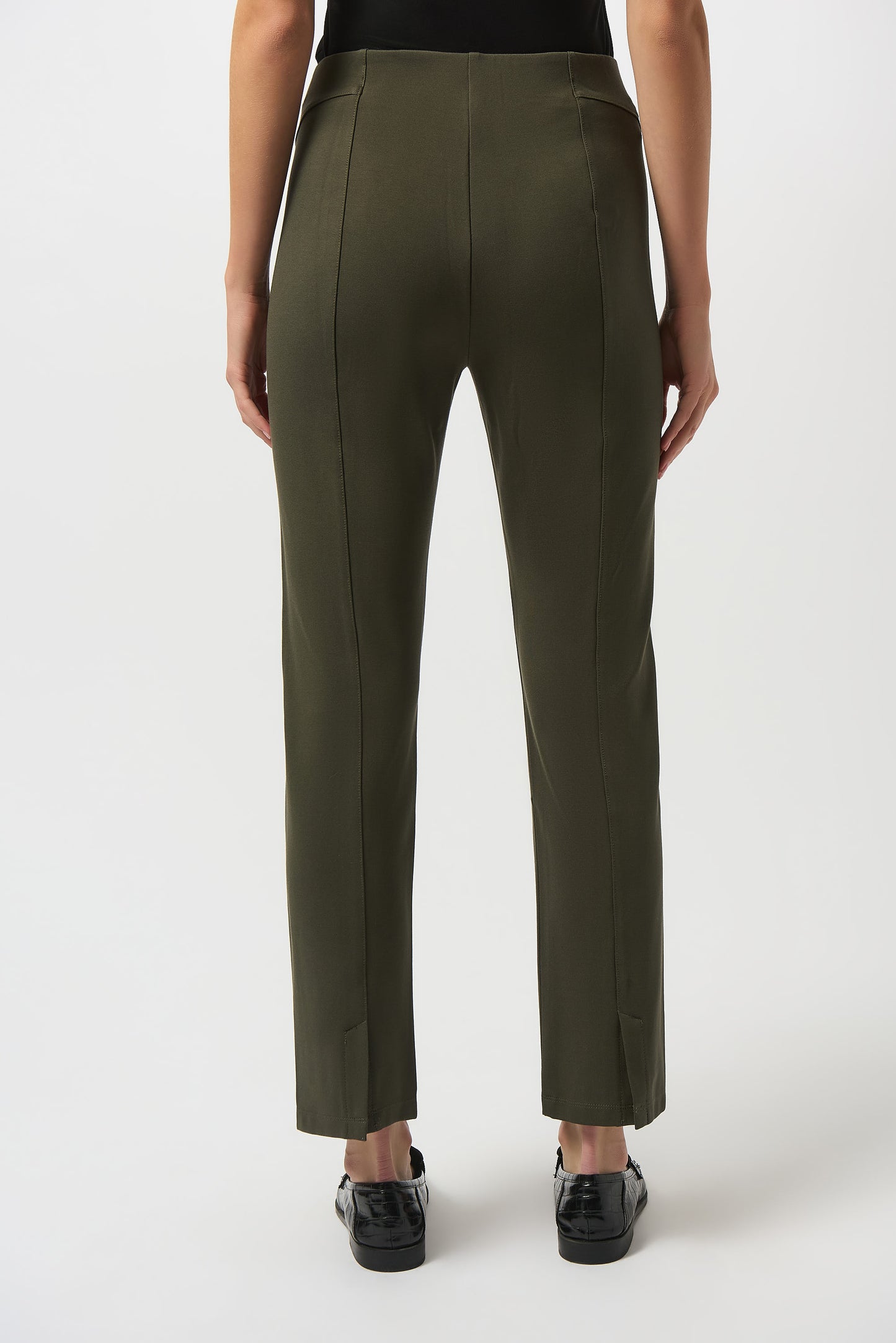 Heavy Knit Slim Fit Pull-On Pants