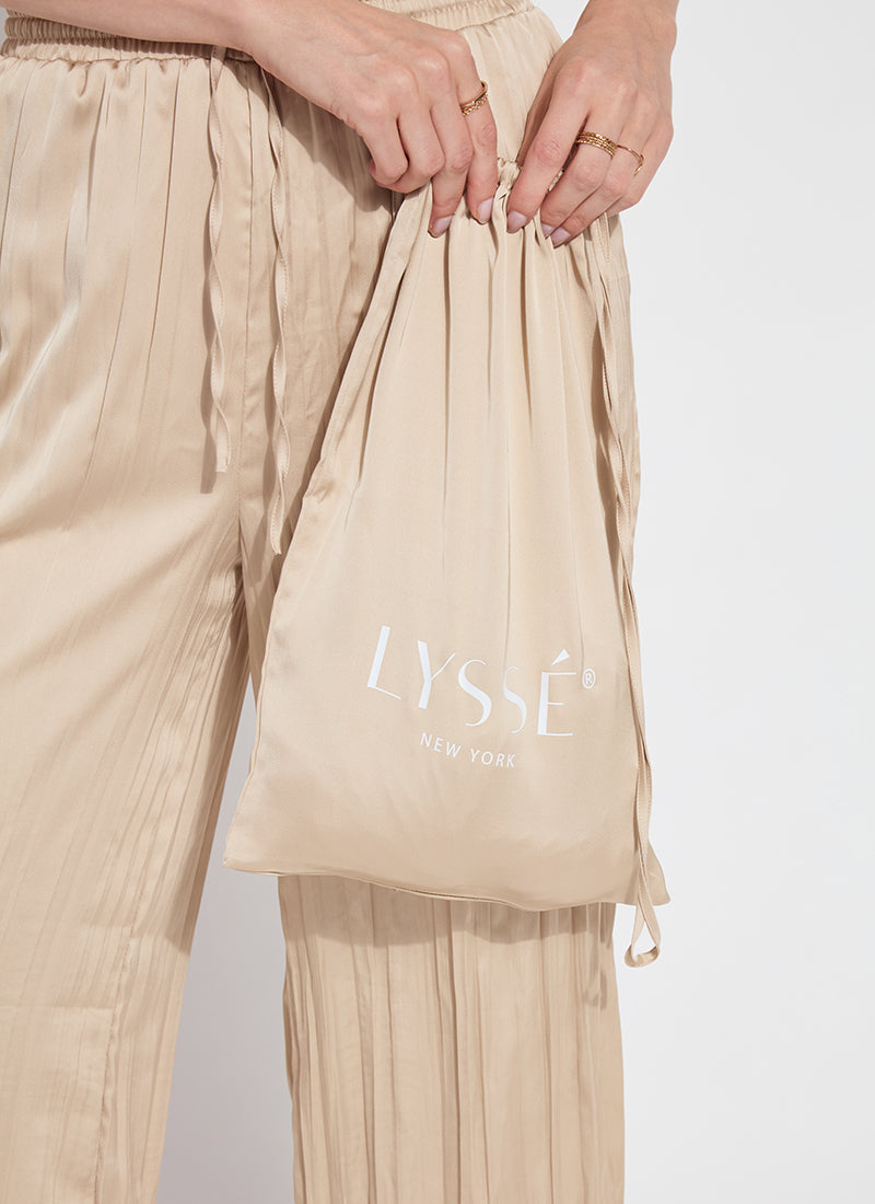 Pleated Palazzo Pant