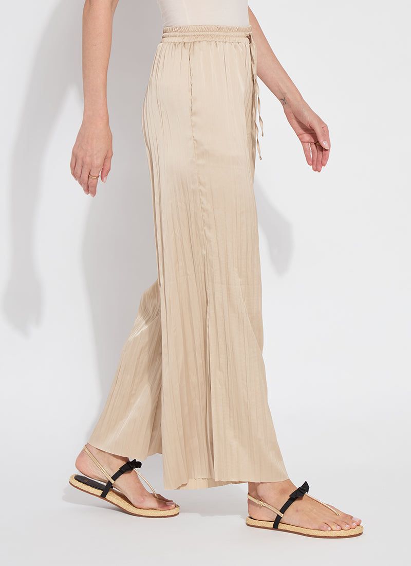 Pleated Palazzo Pant