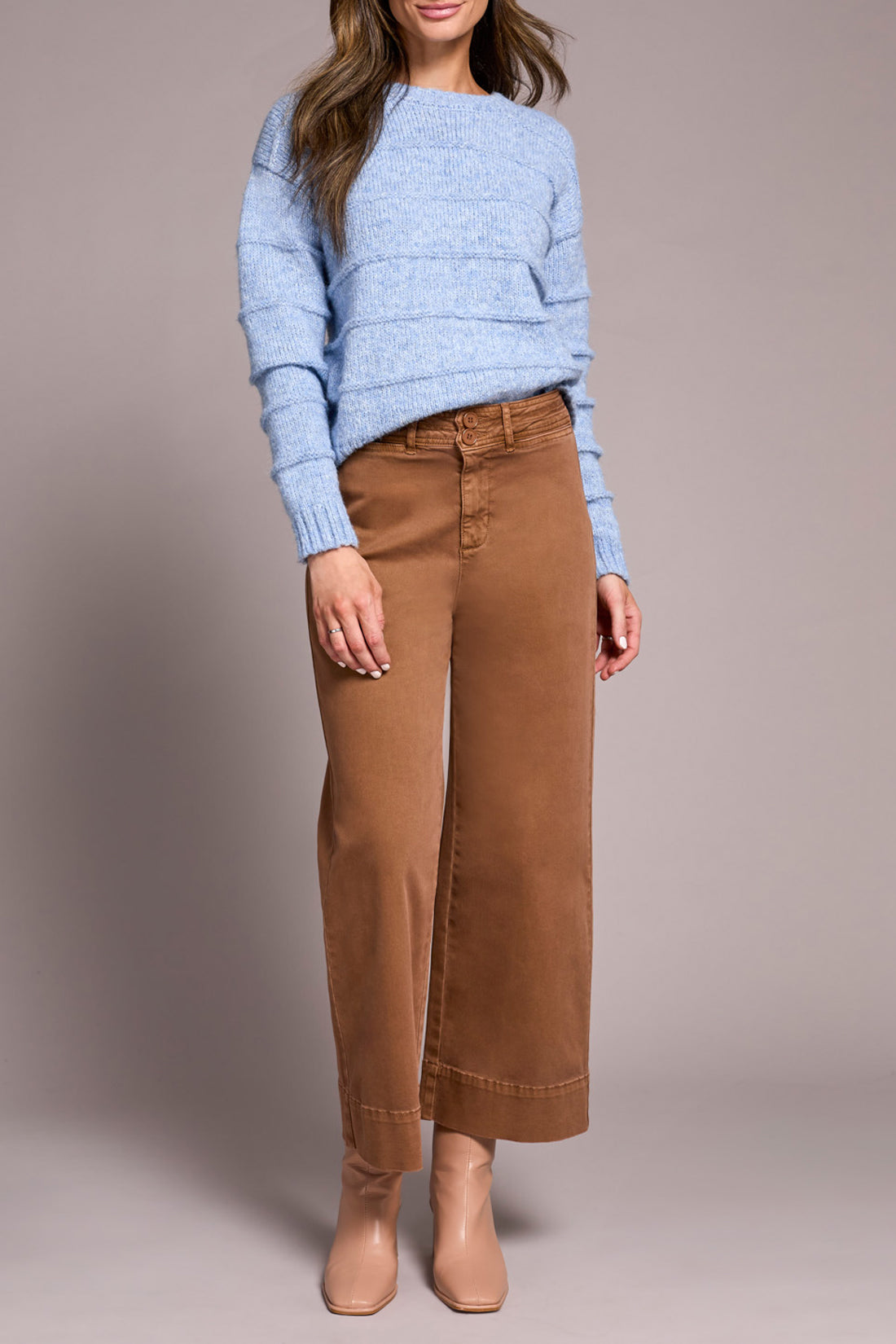 Comfort Stretch High Rise Palazzo Pants