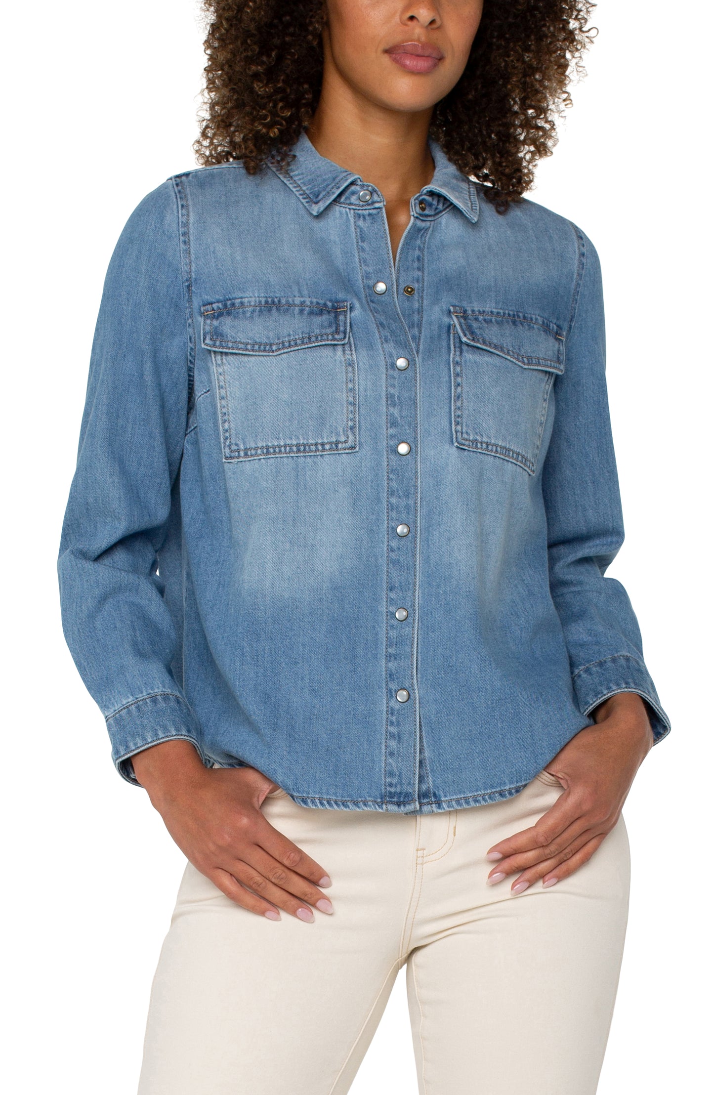 Button Down Shirt With Pockets