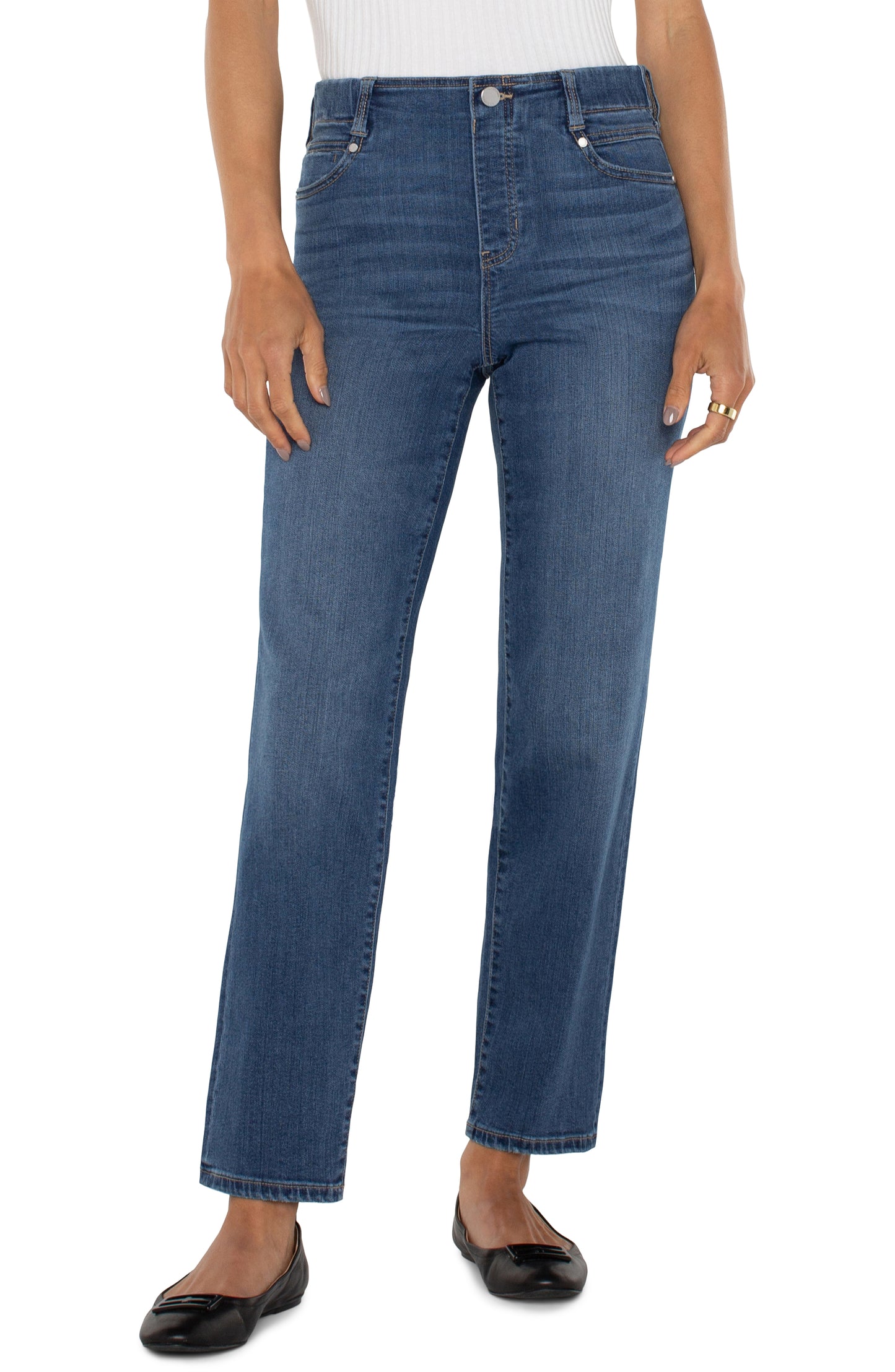 The Gia Glider Slim Eco Jeans