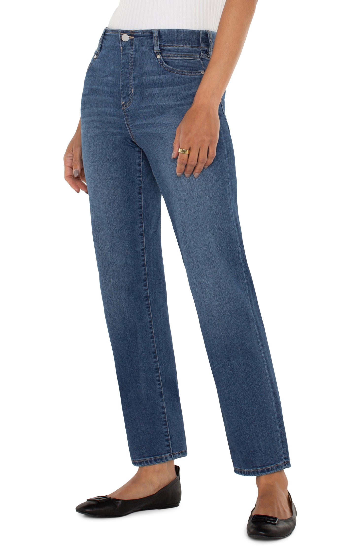 The Gia Glider Slim Eco Jeans