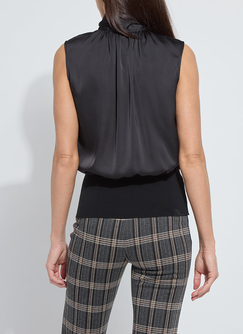 Indira Mix-media Scarf Blouse