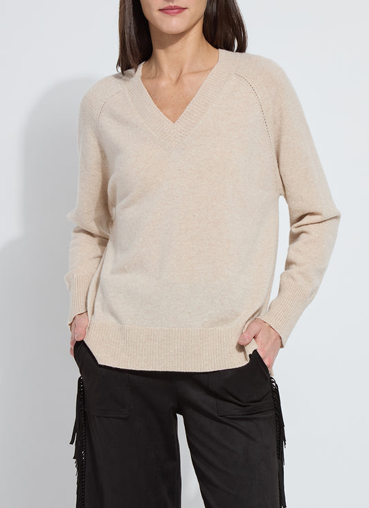 Aveline Oversized Washable 100% Cashmere Sweater