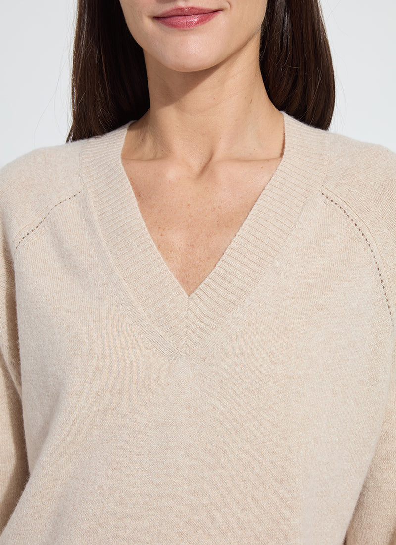 Aveline Oversized Washable 100% Cashmere Sweater