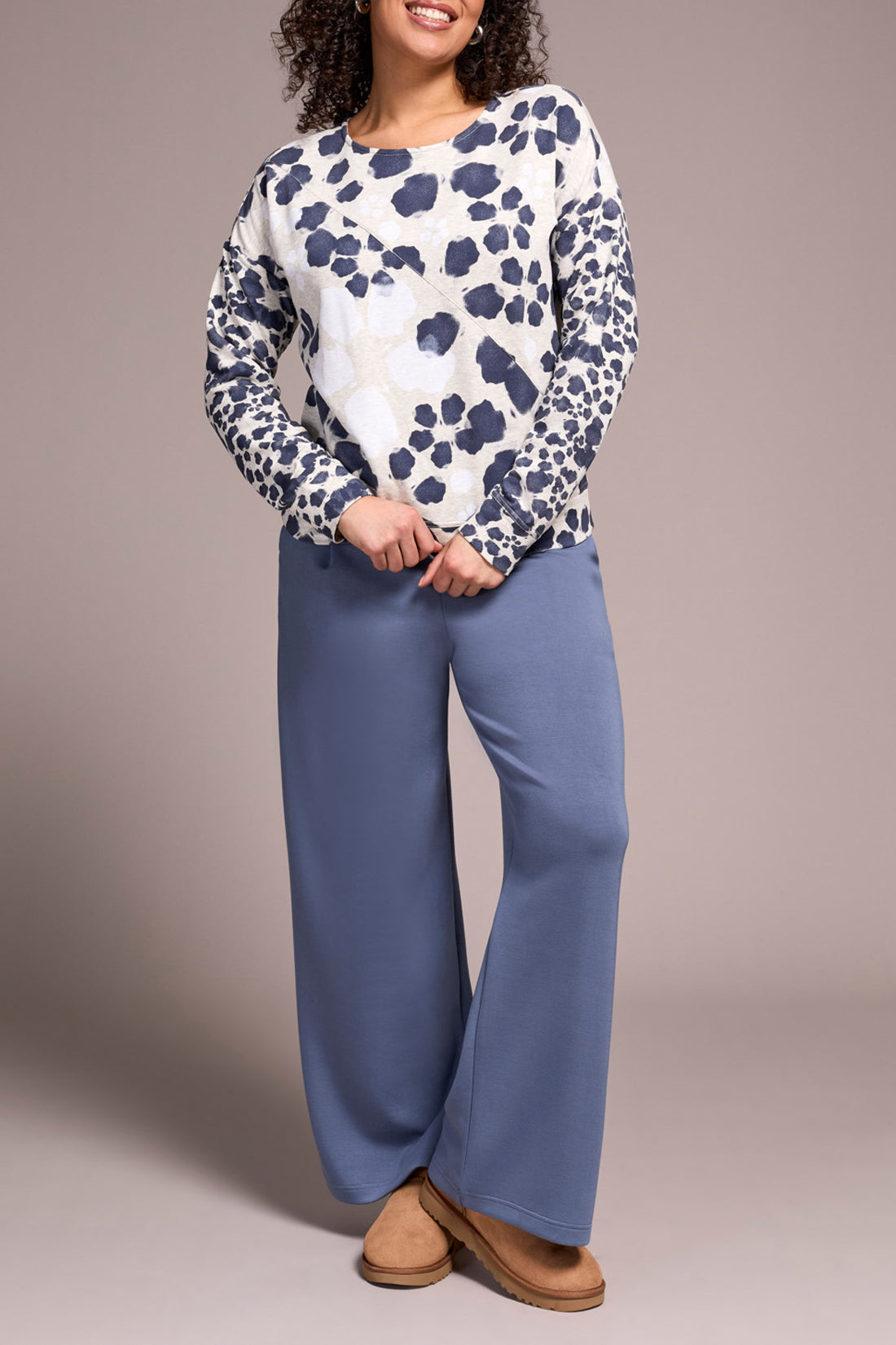 Long Sleeve Crew Neck Top