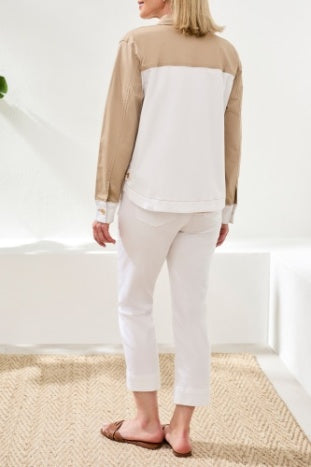 Long Sleeve Color Block Jacket