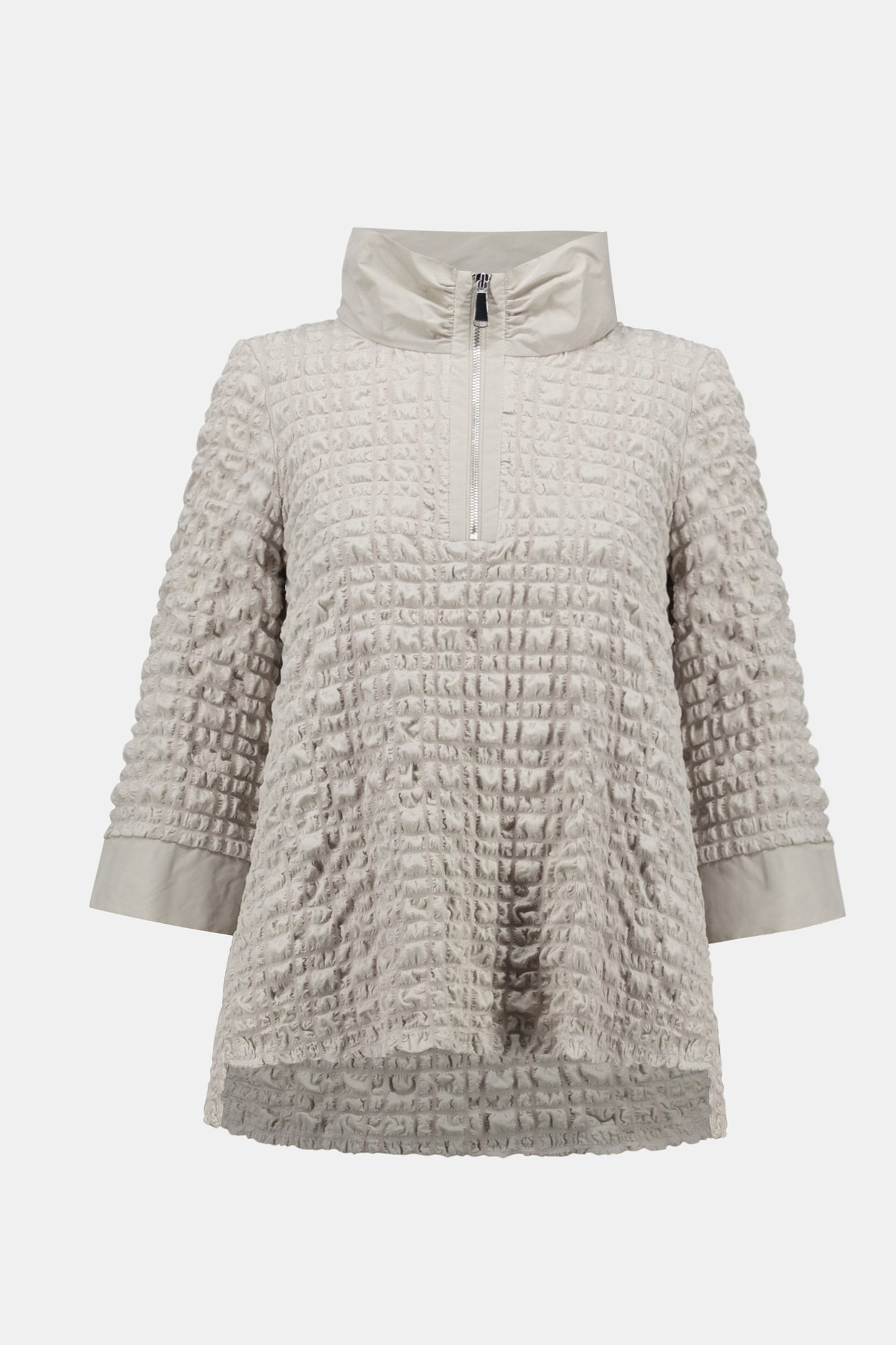 Bubble Jacquard A-Line Top