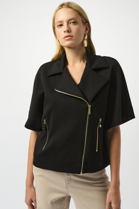 Scuba Jersey Boxy Jacket