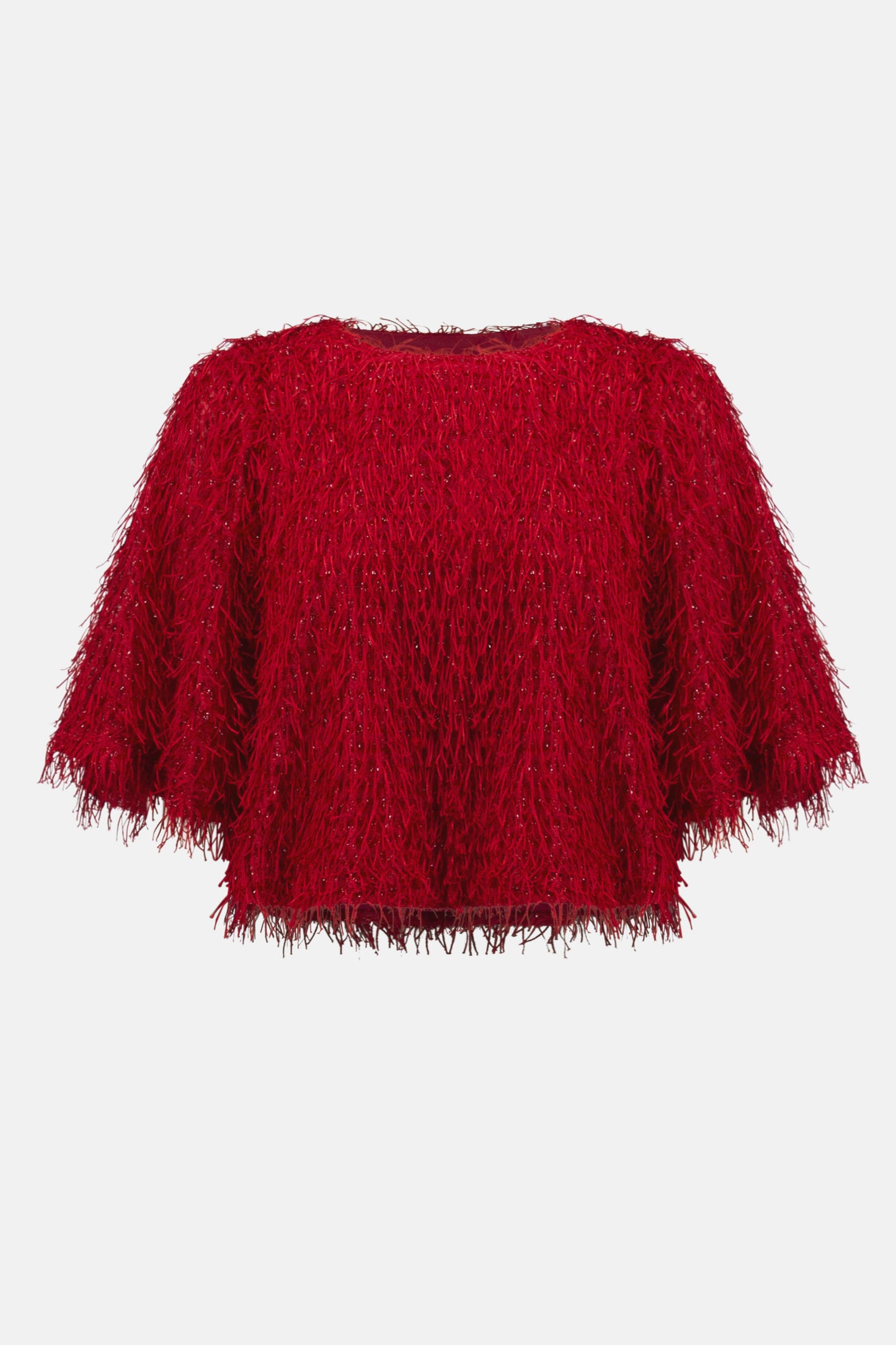 Novelty Fringe Boxy Top