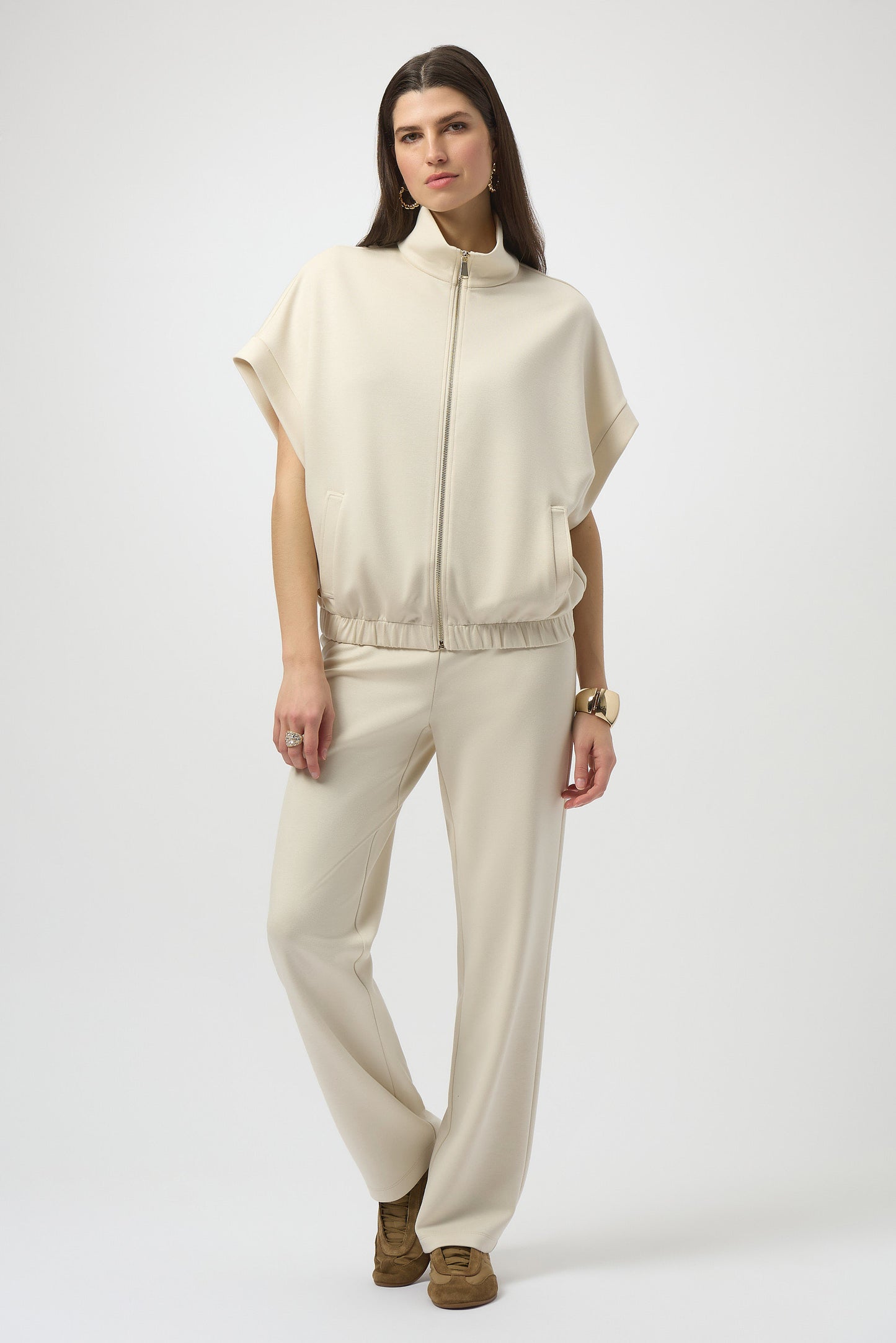 Scuba Jersey Boxy Jacket