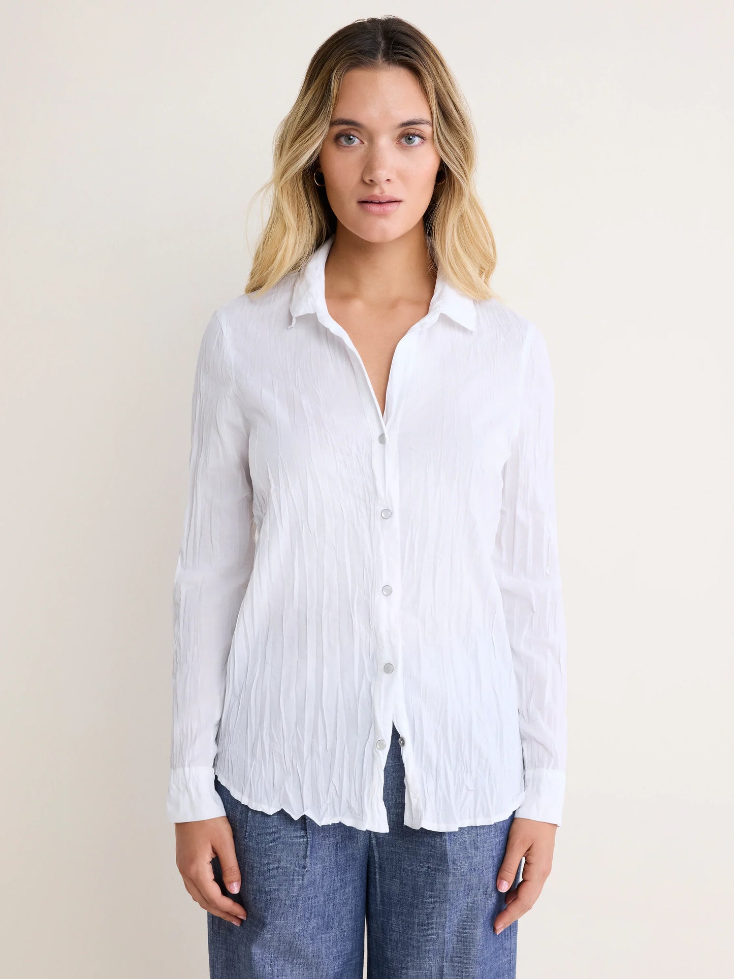 White Core Cotton Shirt