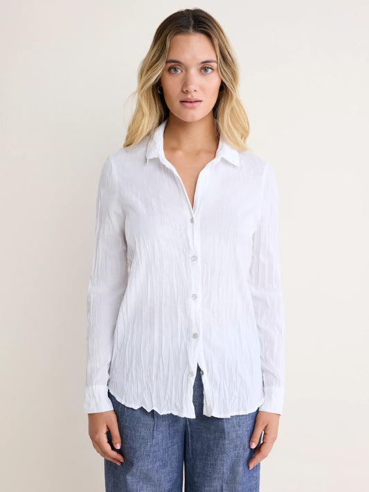 White Core Cotton Shirt