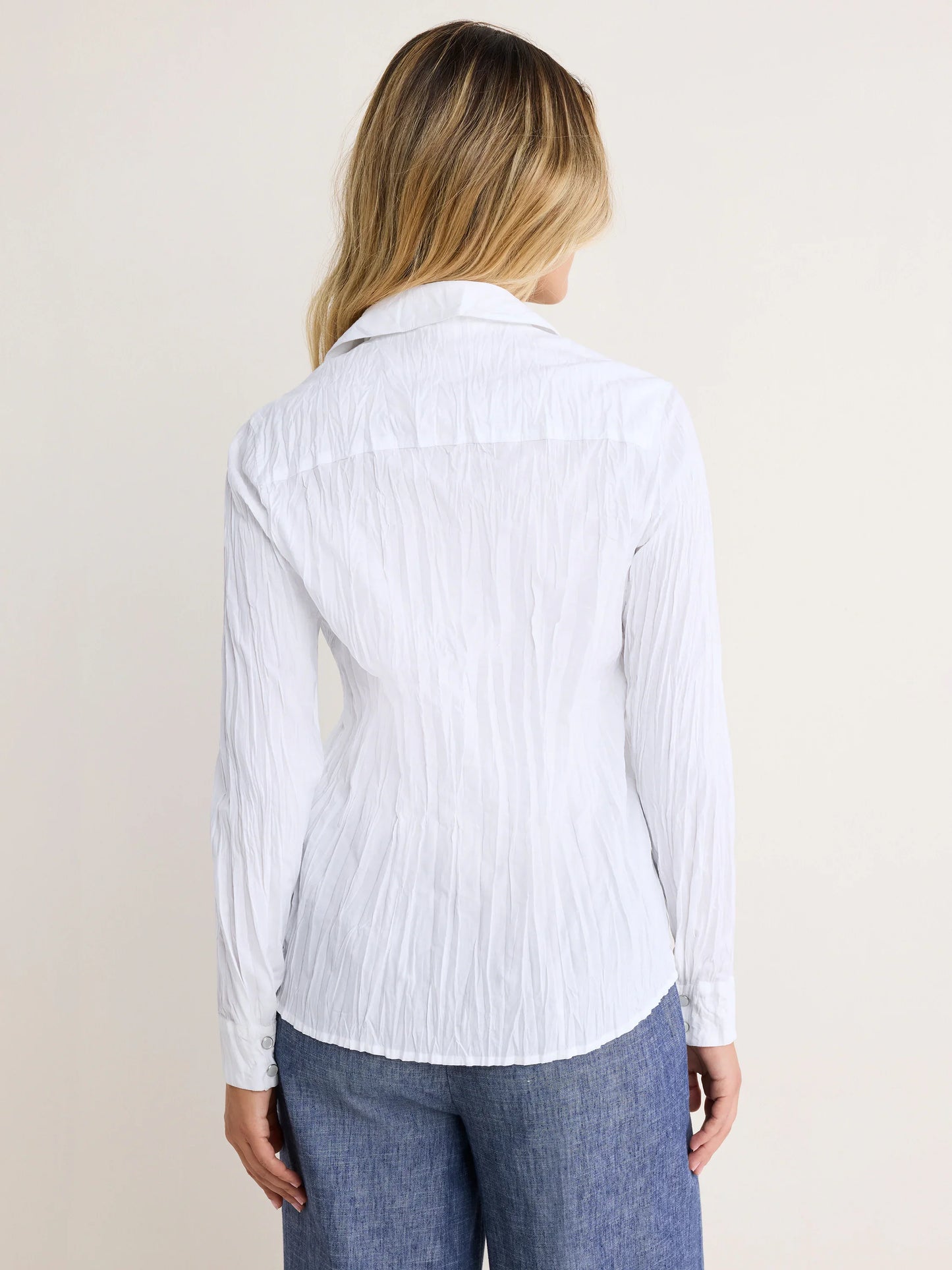 White Core Cotton Shirt