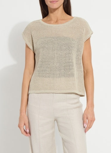 Benedita Convertible Linen Sweater Cardigan
