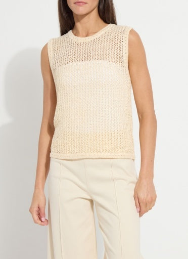 Avery Sequined Knit Shell