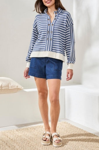 Pop Over Top With Eyelets