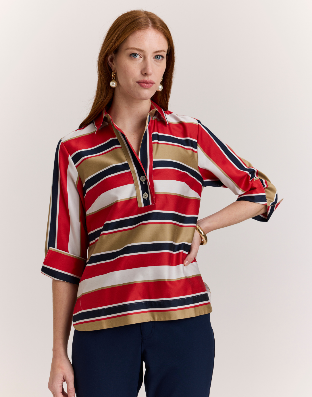 3/4 Sleeve Aileen Shirt