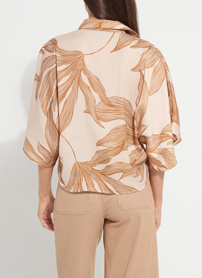 Nilza Tie Dolman Sleeve Shirt