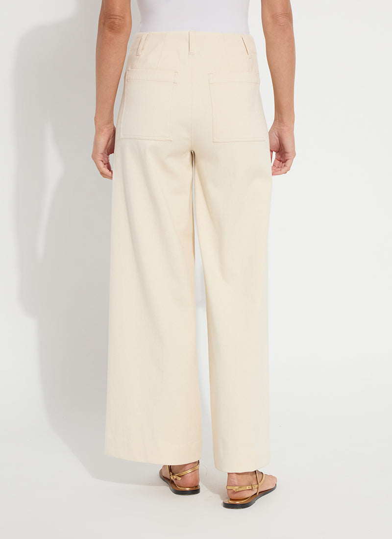 Nova Hi Waist Pintuck Denim