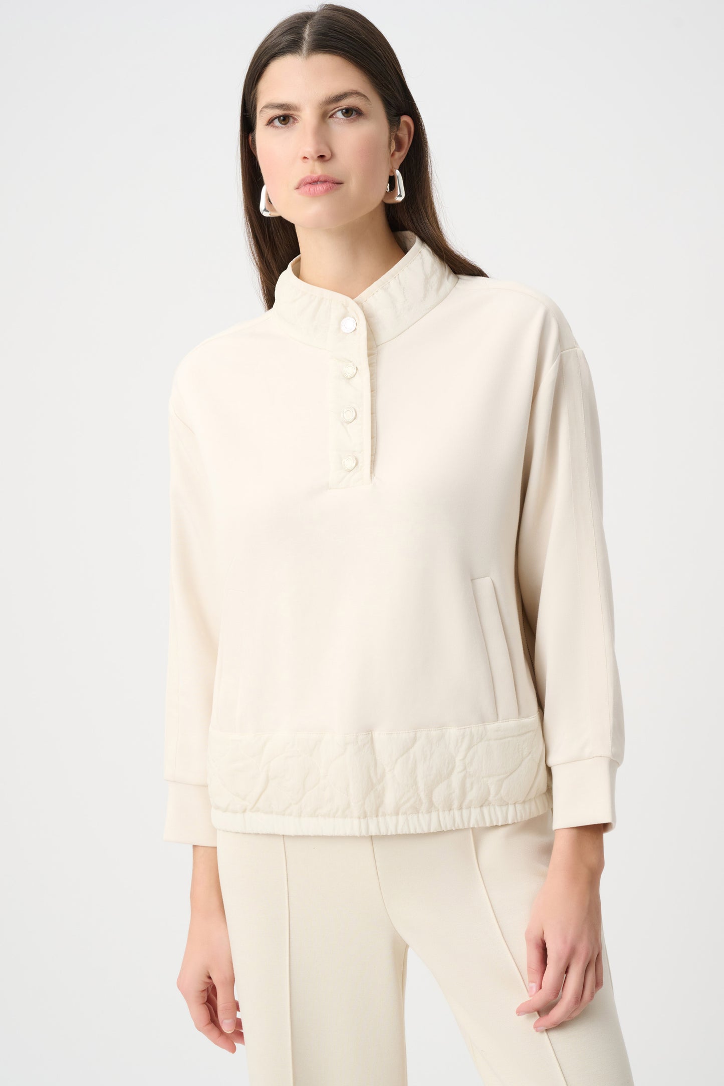 Scuba Jersey Funnel-neck Jacket