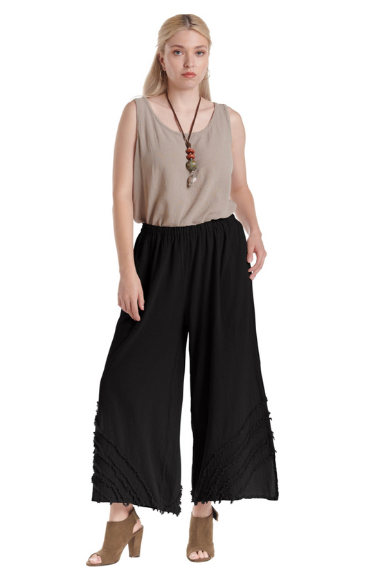 Bengal Black Gauze Pant