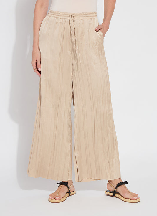 Pleated Palazzo Pant