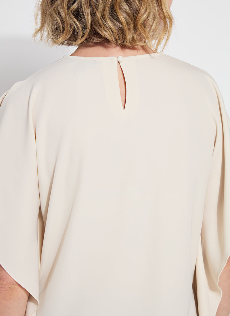 Carmen V-neck Scarf Top