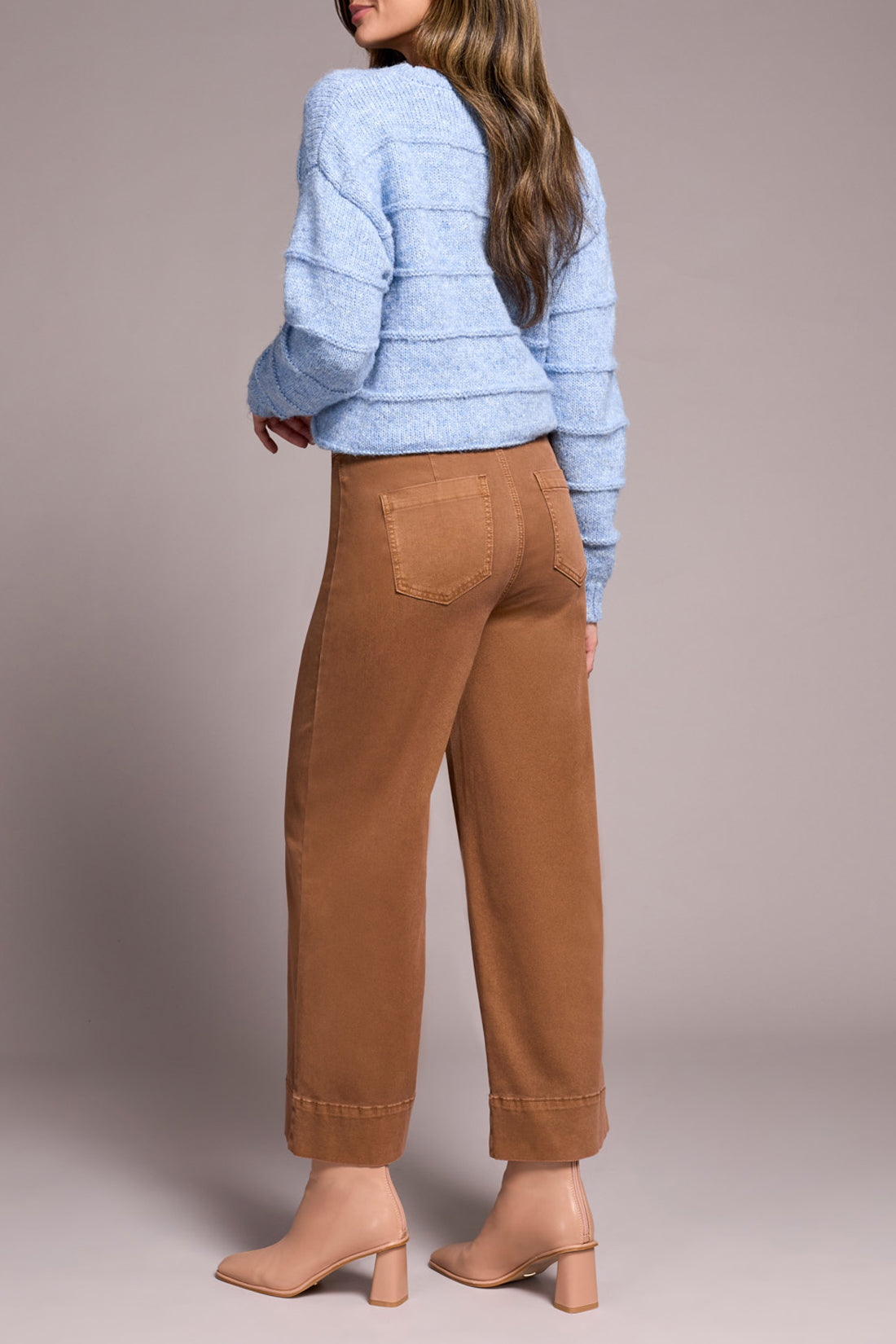 Comfort Stretch High Rise Palazzo Pants